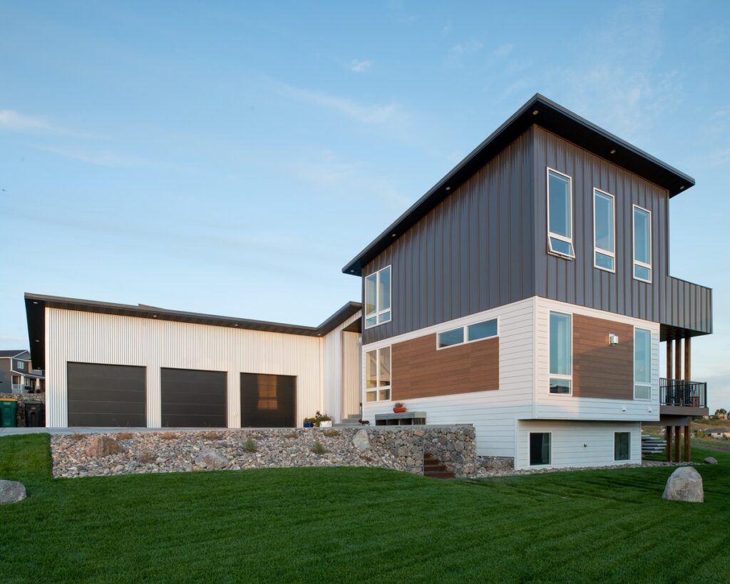 Knutson home at 1207 Round Top Rd, built for Mark and Lynae Hanson
